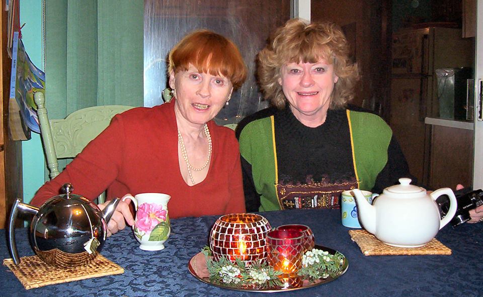 June and Shirley in 2003